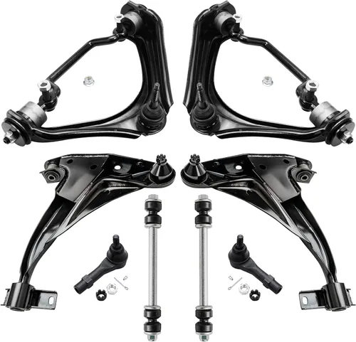 Vista 326 de Detroit Axle - Kit de brazos de control de extremo de 8 piezas para Toyota 2001-2003 Highlander 2002-2003 Camry Lexus ES300, 2 conjuntos de brazos