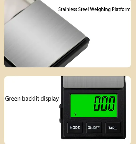 Vista 8 de Báscula digital de bolsillo, escala de gramos, 35.27 oz x 0.00 oz, báscula de alimentos, báscula de joyería, báscula de café, báscula de cocina