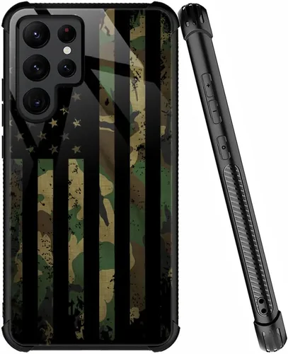 Vista 41 de ZHEGAILIAN Funda compatible con Samsung Galaxy S21, funda de vidrio orgánico para niñas, mujeres y hombres, diseño de cuatro esquinas, antiarañazos