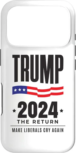 Vista 29 de iPhone 13 Pro Max Trump 2024 - The Return - Make Liberals Cry Again - Funda de elección