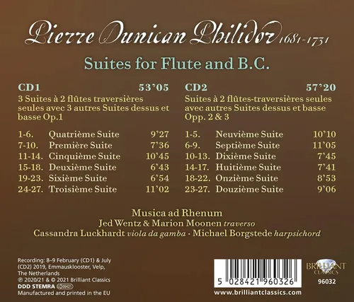 Vista 3 de Suites for Flute & B.C.