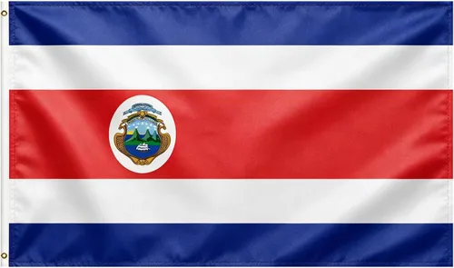 Vista 47 de Bandera de Estados Unidos, bandera de Estados Unidos, 3 x 5 pies, banderas ligeras de poliéster con 2 ojales de latón para decoraciones de fiestas