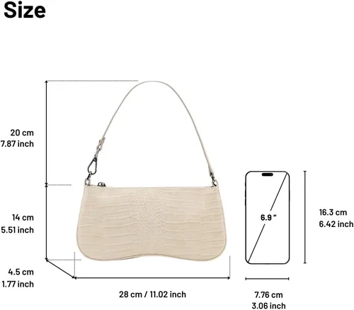 Vista 5 de JW PEI Bolso de hombro Eva para mujer