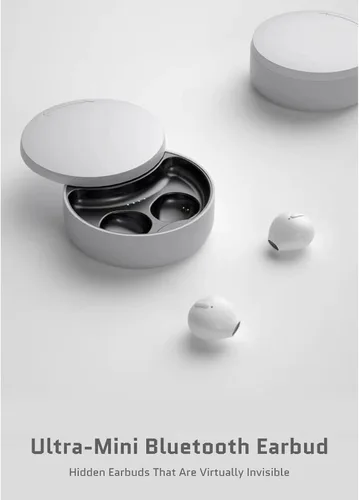 Vista 2 de Yoidesu Mini auriculares invisibles Bluetooth, cancelación de ruido de larga duración, micro pequeños auriculares ocultos, auriculares Bluetooth