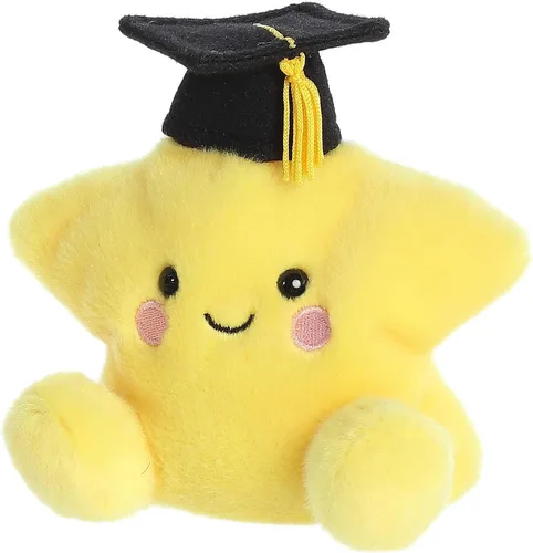 Vista 6 de Aurora® Adorable Palm Pals™ Magna Graduation Star™ - Divertido peluche coleccionable para coleccionistas de niños y adultos, perfecto para decorar