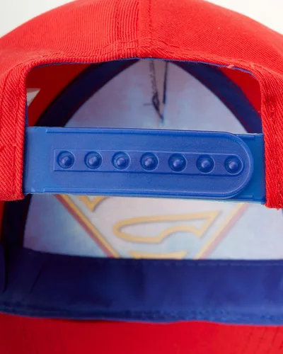 Vista 6 de DC Comics Boys' Super Hero Baseball Cap - 3D Superman, Batman, Justice League Hat (2T-7)