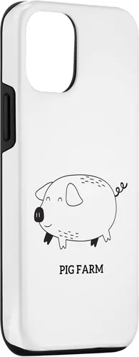 Vista 3 de iPhone 15 Pig Farm Case
