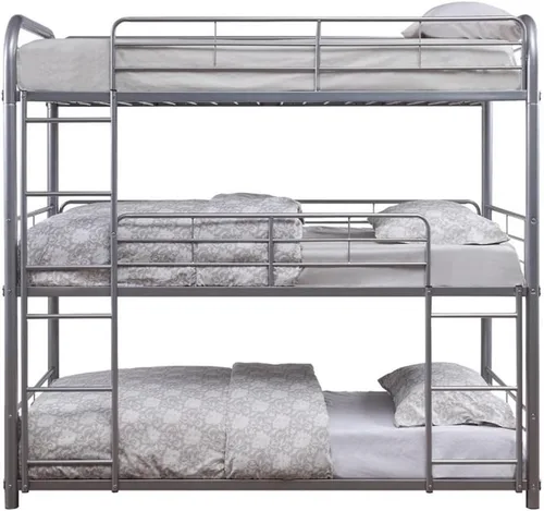 Vista 3 de Acme Litera triple doble Cairo en plata