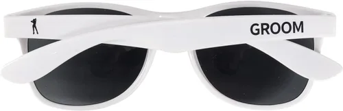 Vista 14 de Gafas de sol para despedida de soltero – Juego de 1 gafas de sol para novio y 7 equipos Padrinos de boda regalo de boda regalos de boda