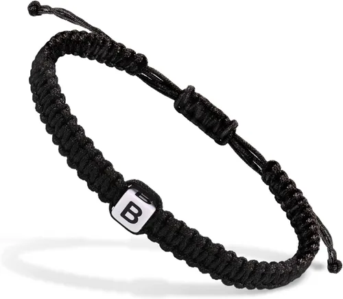 Vista 31 de Pulseras hechas a mano, pulseras para mujeres y hombres, pulsera ajustable con inicial, regalos de joyería para mamá, esposa, novia, ella, amigos