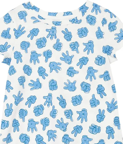 Vista 4 de Tienda Essentials Disney Marvel Star Wars Frozen Princess Girls and Toddlers' Short-Sleeve Tunic T-Shirts, Pack of 3