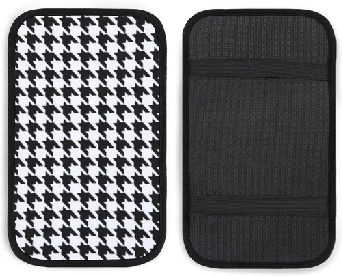 Vista 11 de Consola central de auto para calaveras de azúcar y rosas, Día de Muertos, Halloween, funda para reposabrazos de automóvil, cojín para reposabrazos