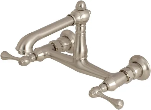 Vista 5 de Kingston KS7247BL - Grifo de pared para baño, latón cepillado Cobrizo cepillado