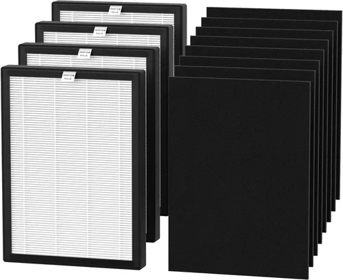 Vista 7 de Filtro de repuesto ProHEPA 9000 para VEVA ProHEPA 9000 Air Puri Fier, incluye 2 filtros y 6 filtros de carbono