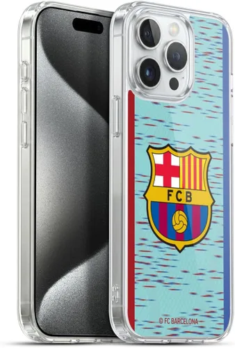 Vista 54 de Head Case Designs Funda de gel suave con licencia oficial del FC Barcelona Away 2023/24 compatible con Apple iPhone 7 Plus/iPhone 8 Plus