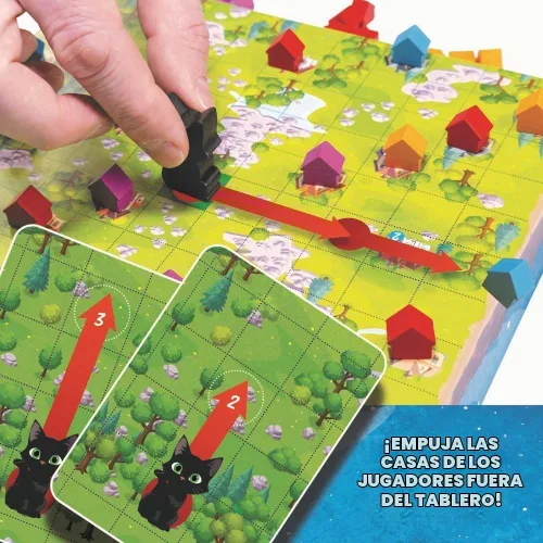 Vista 5 de Cat Earth - Juego de mesa familiar de estrategia ligera - 2 a 4 jugadores a