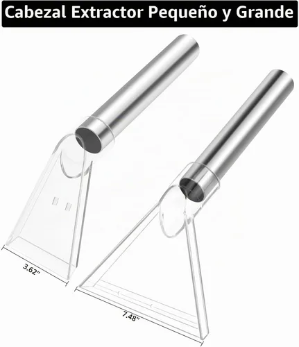Vista 6 de Accesorio extractor de aspiradora Vac Shop Herramienta extractora de vacío para alfombra, tapicería, limpieza de coches, extractor de alfombras