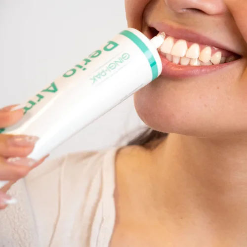 Vista 6 de GINGI-PAK Perio Armor Gel limpiador oral 1.7% HP para encías saludables y una sonrisa blanca - Aumenta el blanqueamiento y la frescura con este
