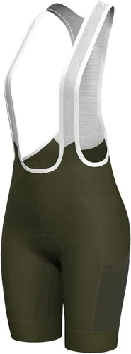 Vista 9 de Lo.gas Baberos de ciclismo para mujer, pantalones cortos de ciclismo acolchados para mujer, con relleno, pantalones de ciclismo 4D con bolsillos
