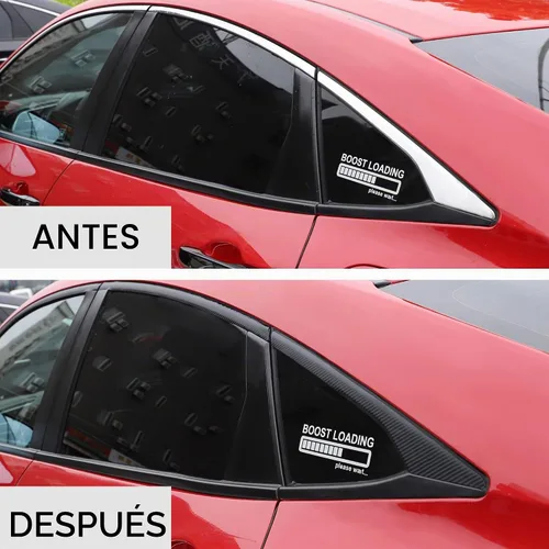 Vista 3 de TOMALL Calcomanías de vinilo para borde de ventana de automóvil compatibles con Honda 10th Civic 2016 2017 2018 2019 2020 2021 Accesorios de tira