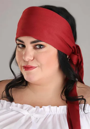 Vista 6 de Disfraz de pirata de talla grande para mujer, disfraz de pirata de la bandera de Jolly Roger para mujer