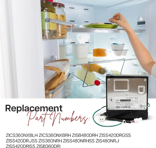 Vista 6 de GARP WR49X10283, AP5669522 Tablero de control del inversor para refrigeradores compatibles con GE