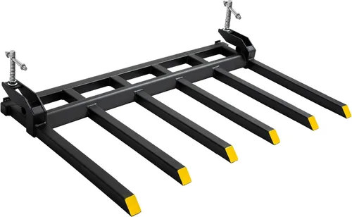 Vista 11 de YITAMOTOR Horquillas de Escombros con Abrazadera para Cucharón de 48", Horquilla de Palé de Servicio Pesado con Capacidad de 2500 lbs Compatible