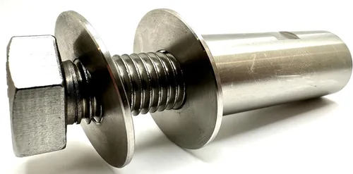 Vista 11 de Kit extensor de pulido de amoladora angular de acero inoxidable 5/8"-11, rueda de pulido de vías respiratorias eje de extensión de 2-1/4", adaptador