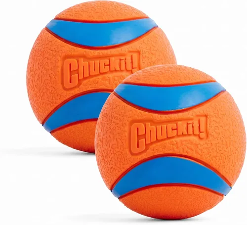Vista 10 de Chuckit! Bola ultra chirriante, flotadores, XL 3.5 pulgadas, para perros Squeaker