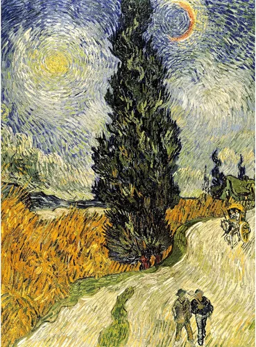 Vista 10 de Rompecabezas de madera de 500 piezas para adultos, pinturas famosas de Van Gogh, barcos de pesca en la playa en Les Saintes-Maries-de-la-Mer, Barcos