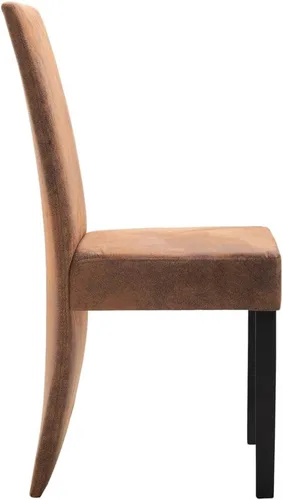 Vista 5 de Dining Chairs,Living Room Dining Chairs,Dining Table Dining Chairs Suitable for Daily Dining Or Special Events, Such As Meetings, Kitchen 4 Pcs Brown