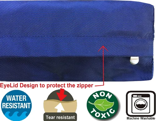 Vista 3 de Dogbed4less Cama de espuma de memoria para perros, ortopédica, con gel refrescante, forro impermeable con funda exterior duradera lavable