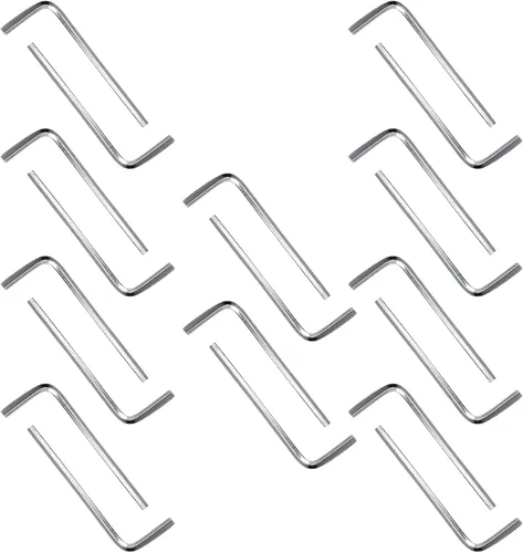 Vista 16 de Bivethoi 20 llaves Allen de 0.059 pulgadas en forma de L, llave hexagonal métrica pequeña Allen llave hexagonal, juego de llaves hexagonales