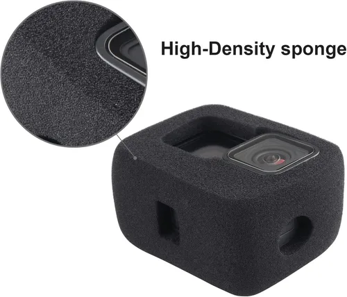 Vista 5 de HSU Windslayer - Carcasa flotante para GoPro Hero 11/10/9, color negro