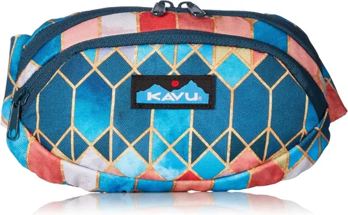 Vista 8 de KAVU Spectator - Cangurera de poliéster a la moda, diseño para cinturón BW Fronds