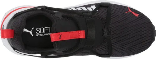 Vista 5 de PUMA Softride Rift - Tenis unisex para niños, NegroRojo