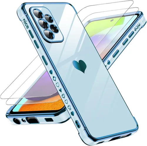 Vista 22 de LeYi para Samsung Galaxy A12 Funda: con Protector de Pantalla de Vidrio Templado [2 Piezas]+ Protección Completa para Lentes de Cámara, Detalle