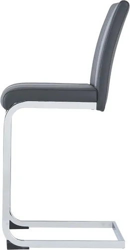 Vista 4 de Global Furniture USA Taburete de bar Leslie Grey