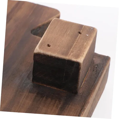 Vista 3 de Taburete de cocina de madera, soporte para jabón para el hogar, soporte de esponja, soporte para placa de tocador, estante para jabón, rueda