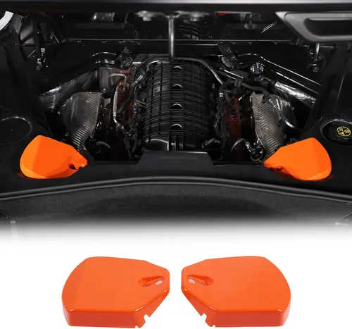 Vista 9 de Cubierta de Torre de Puntal Trasero Compatible con Chevrolet Corvette C8 Stingray 2020-2024, Panel de Protección de Torre Amortiguadora Trasera