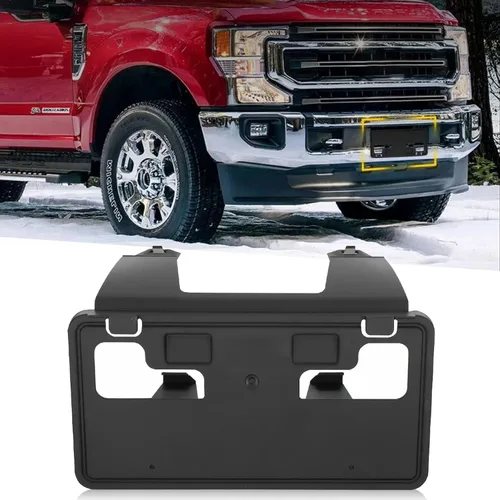 Vista 47 de Marco de matrícula frontal compatible con Chevy Colorado ZR2 2023 2024 2025, soporte de montaje para marco de matrícula, repuesto # 85553155