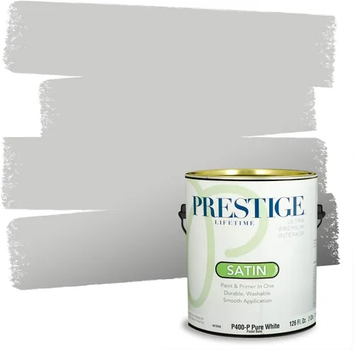 Vista 156 de Prestige Paints - 2 en 1, pintura base y pintura de exterior, P400-D-SW7053