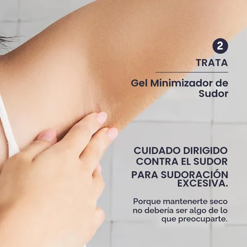 Vista 8 de Duradry Trío de control de sudor, sistema de 3 pasos formulado para combatir la sudoración excesiva de las axilas, la hiperhidrosis, bloquear
