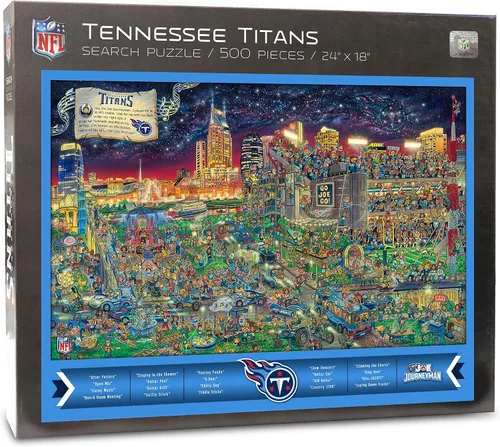 Vista 28 de YouTheFan NFL Joe Journeyman - Rompecabezas de equipo de 500 piezas de 18 x 24 pulgadas