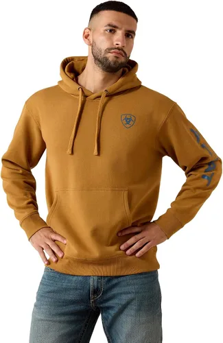 Vista 27 de ARIAT - Sudadera con capucha para hombre Negro