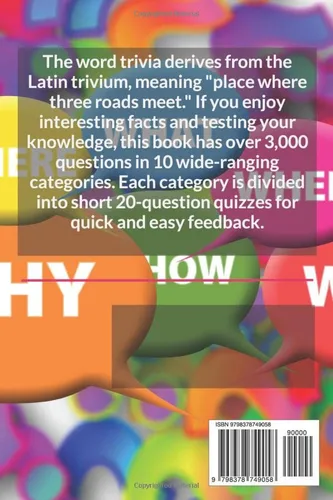Vista 2 de What's the Best Trivia Book Volume 2 Over 3,000 Questions in 10 Categories