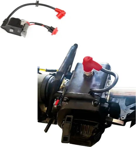 Vista 2 de Bobina de encendido mejorada con tapa roja para motores Zenoah Chongyang 23CC-36CC - Compatible con HPI Baja 5B 5T 5SC y FG REDCAT RC Cars