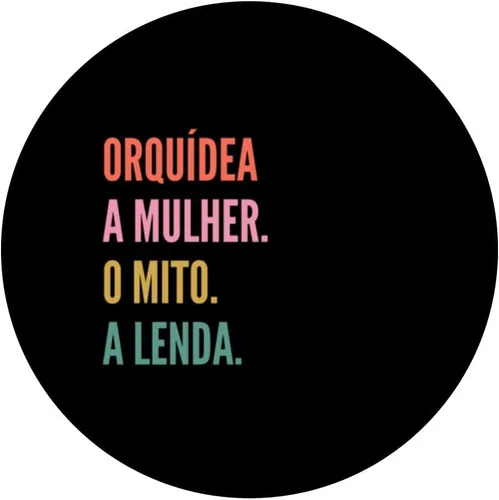 Vista 3 de Funny Portuguese First Name Design - Orquídea PopSockets Swappable PopGrip