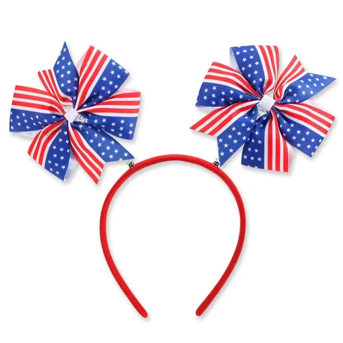 Vista 23 de Ardorchid Bandana Diadema de Bandera Americana Roja Blanca y Azul Diademas Patrióticas de EE.UU. para Hombres y Mujeres Bufanda de Cuello y Cara