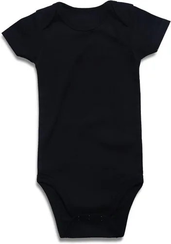Vista 3 de ROMPERINBOX Onsies for Baby Boy Girl Black Multi-pack Short Sleeve Bodysuits